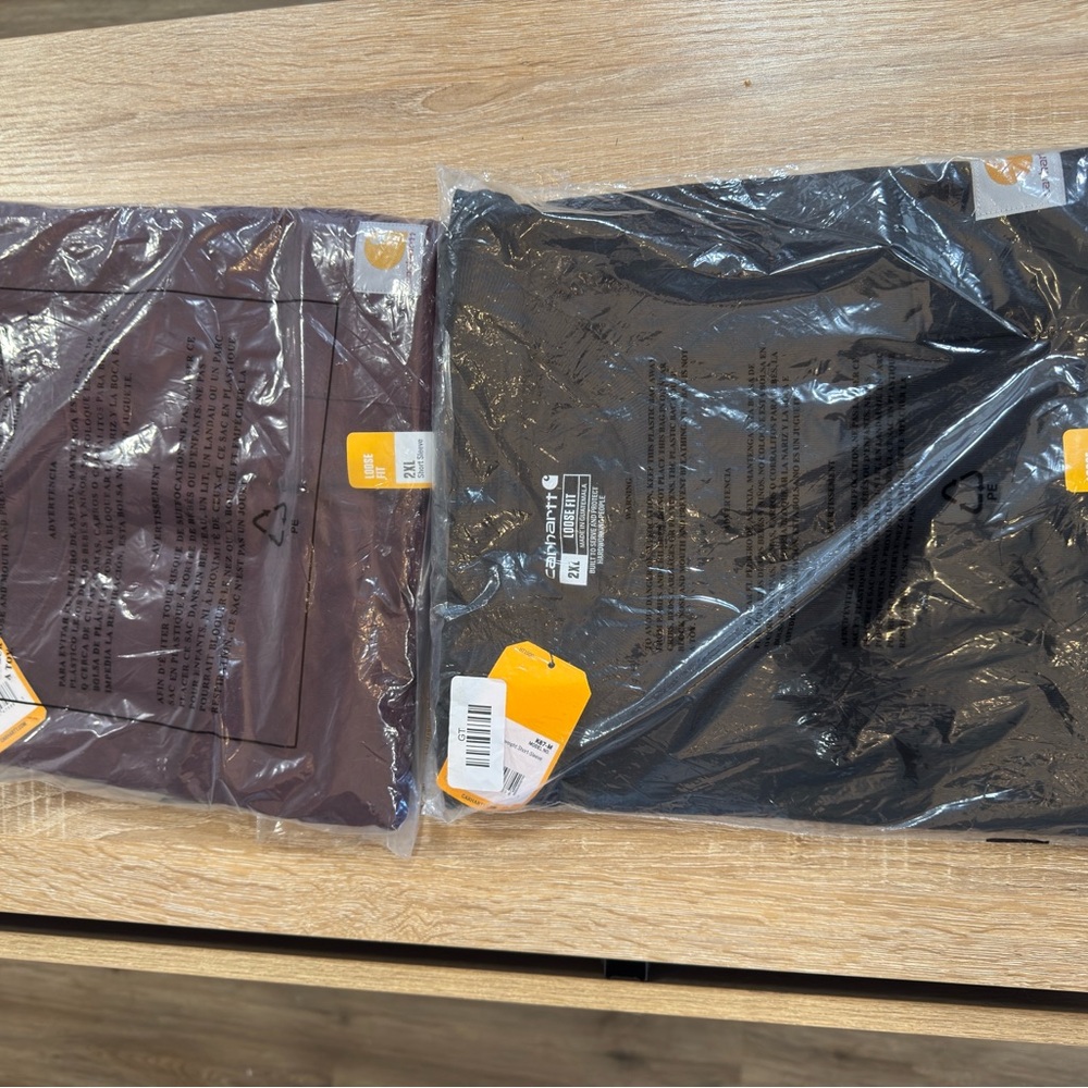 XXL Carhartt t shirts loose fit brand new